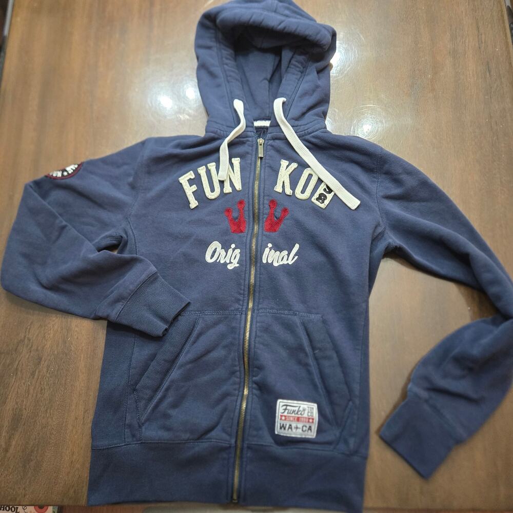 Rare, dark blue Funko hoodie women's small